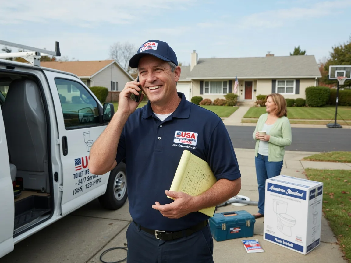 Toilet Installation Hamburg, MN FAQs
